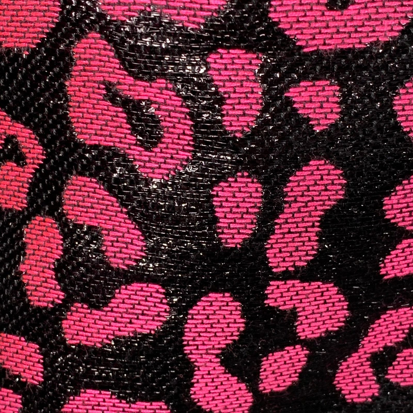 Walter Van Beirendonck SS22 Size 38 Regular Sharp Blazer Black Hot Pink Sport Coat Size 38R - 2 Thumbnail