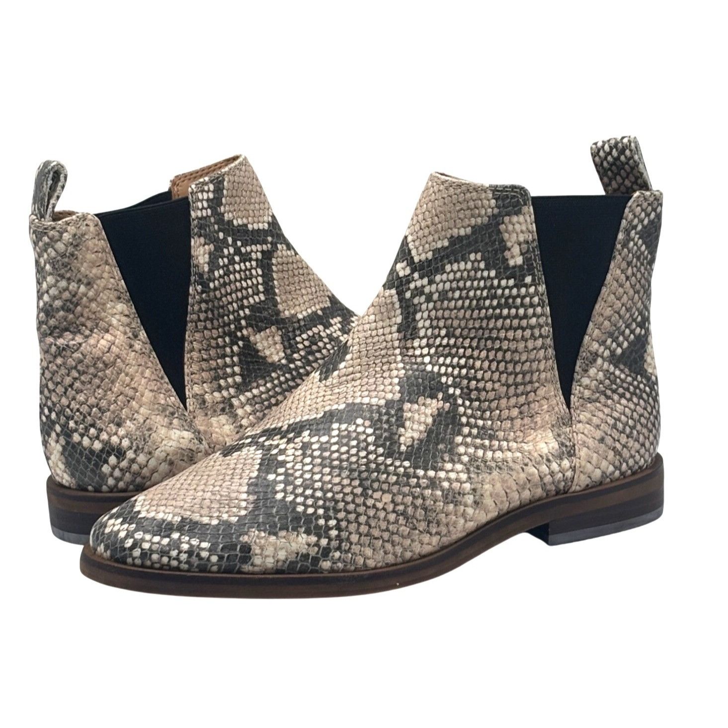Lucky Brand Lucky Brand Haylia Snake Print Leather Chelsea boots, size 6 Size US 6.5 / IT 36.5 - 11 Thumbnail