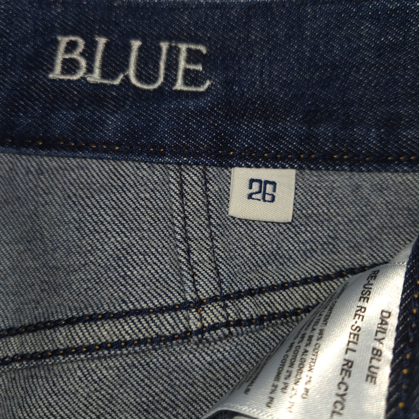 AG Adriano Goldschmied NWT Daily Blue Adriano Goldschmied Straight Jeans Sz. 26 Size 26" / US 2 / IT 38 - 12 Thumbnail