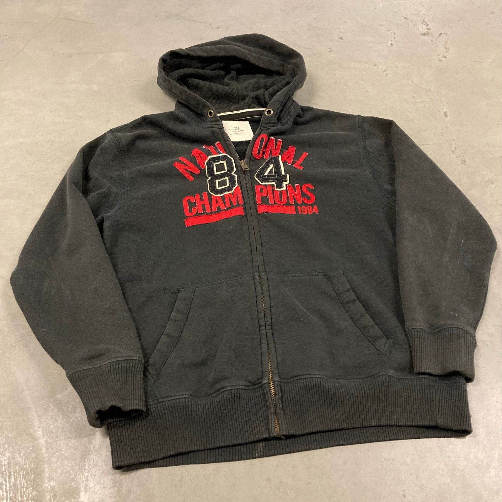 Old Navy × Vintage vintage y2k old navy varsity hoodie Size US XL / EU 56 / 4 - 1 Thumbnail