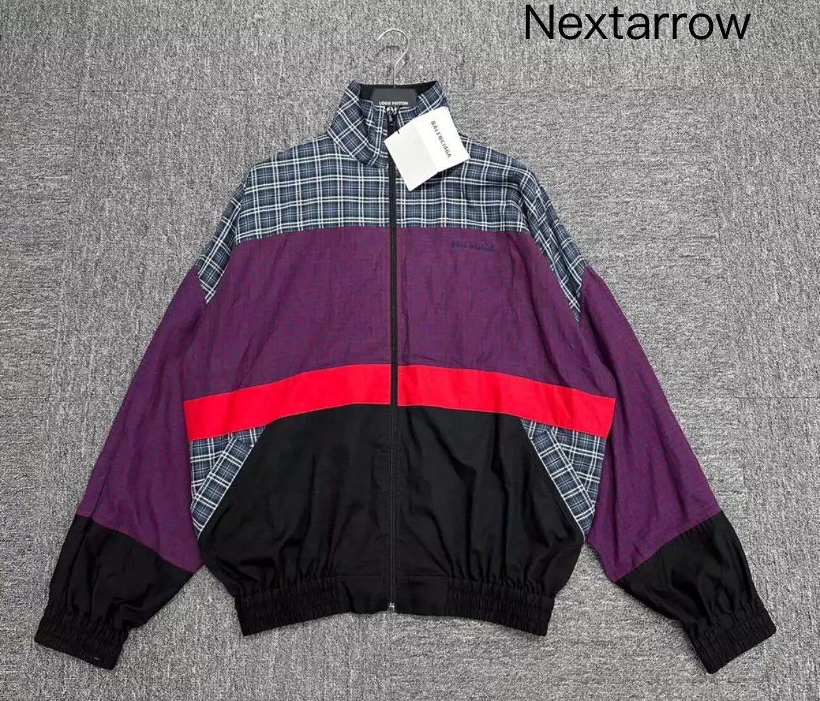 Balenciaga Balenciaga patchwork plaid logo submachine jacket Size US M / EU 48-50 / 2 - 1 Thumbnail