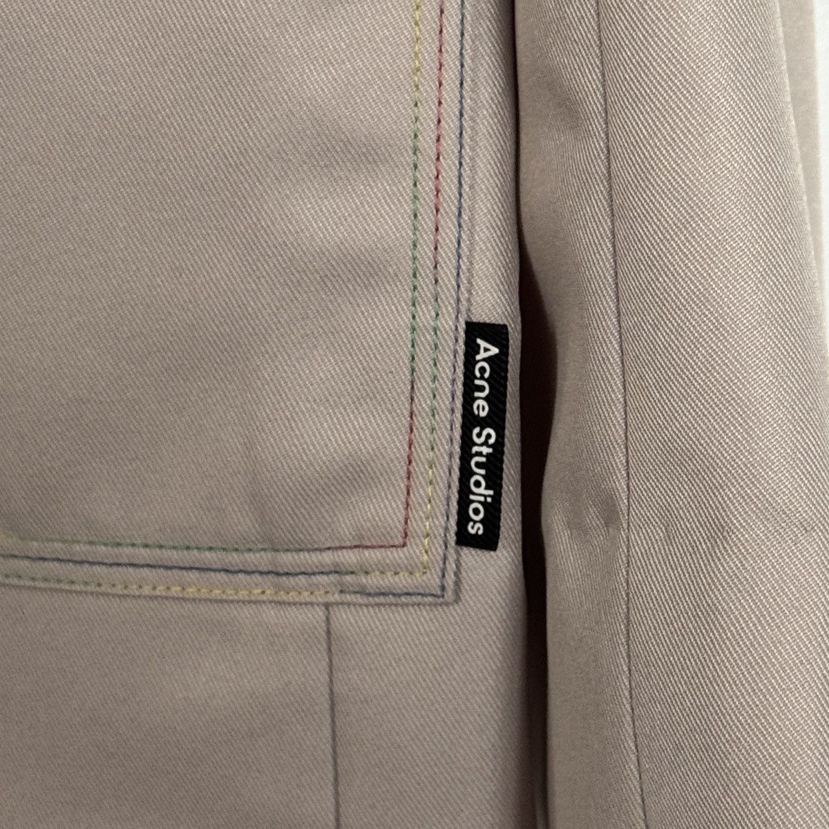 Acne Studios Acne Studios Contrast Stitched Blazer, Medium Size 38R - 13 Thumbnail