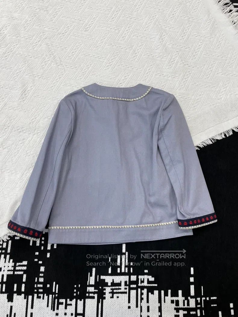 Gucci Gucci Blue coat Size M / US 6-8 / IT 42-44 - 3 Thumbnail