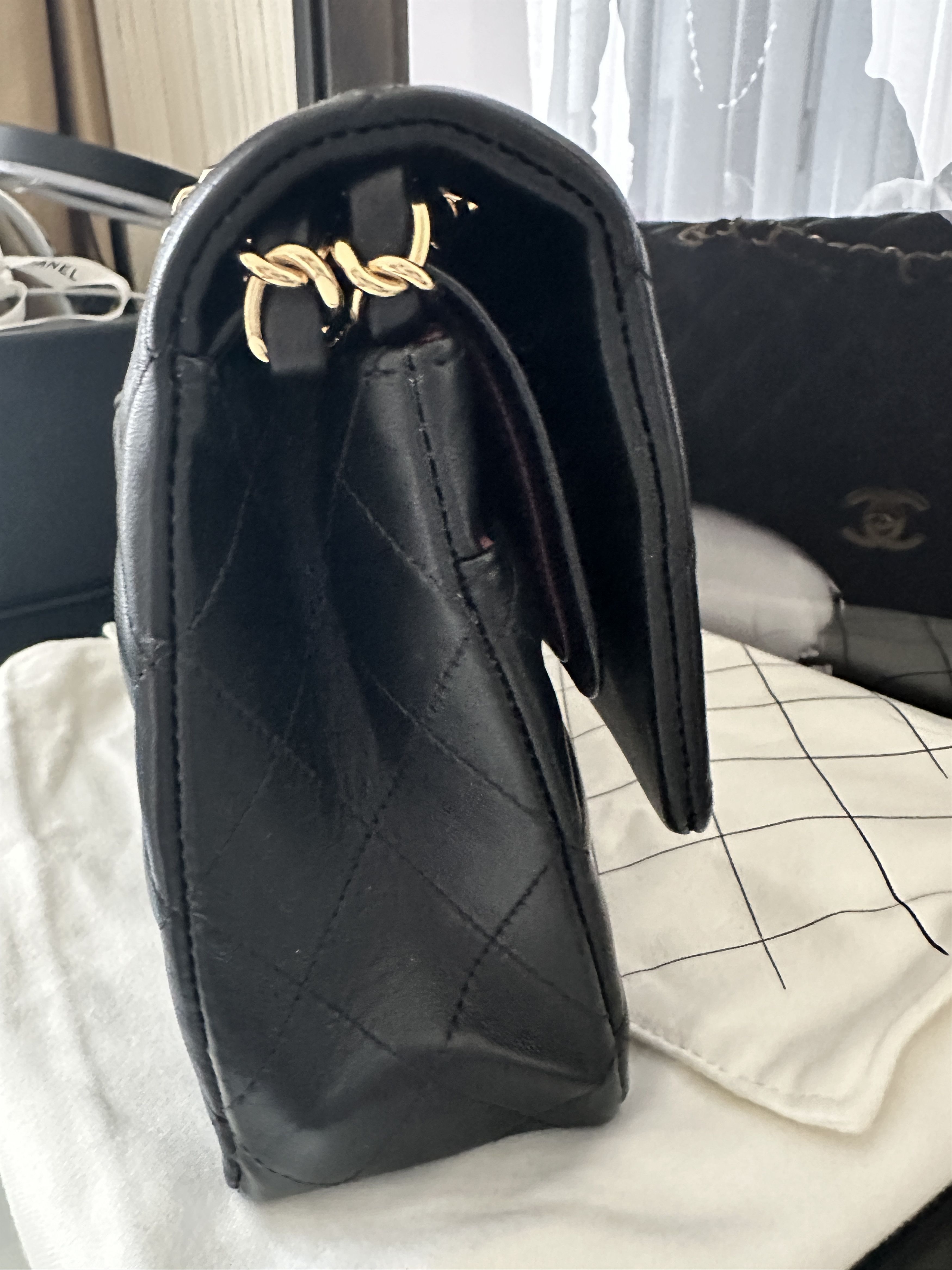 Chanel Chanel Classic double flap lambskin medium Size ONE SIZE - 6 Thumbnail