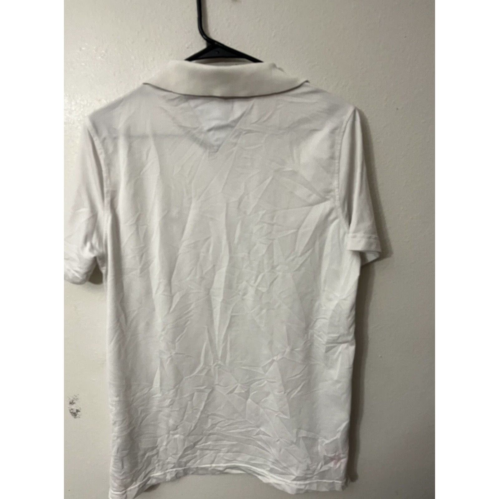 Vintage Tommy Jeans Polo Shirt Mens S Vintage 90s Hilfiger Small Polyester White Jersey Brand Size US S / EU 44-46 / 1 - 2 Thumbnail