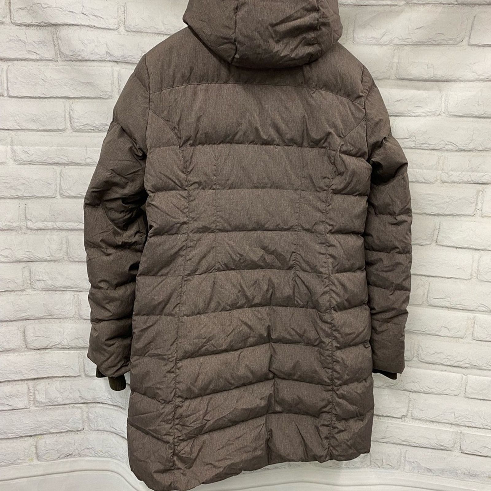 Roots Roots Down Parka Puffer Coat Large Brown Size L / US 10 / IT 46 - 3 Thumbnail