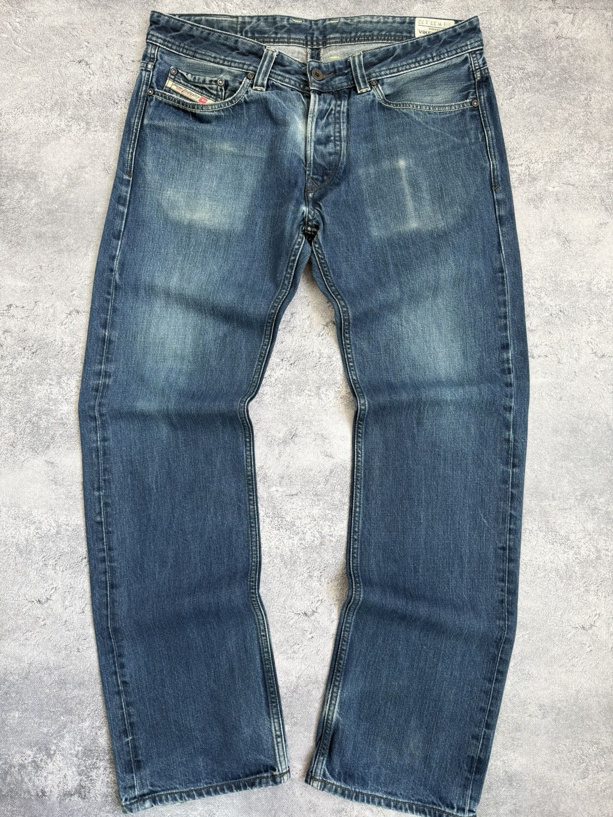 Diesel Vintage Diesel Jeans Flared Baggy Denim 90s Y2K Rare Size US 33 - 10 Thumbnail