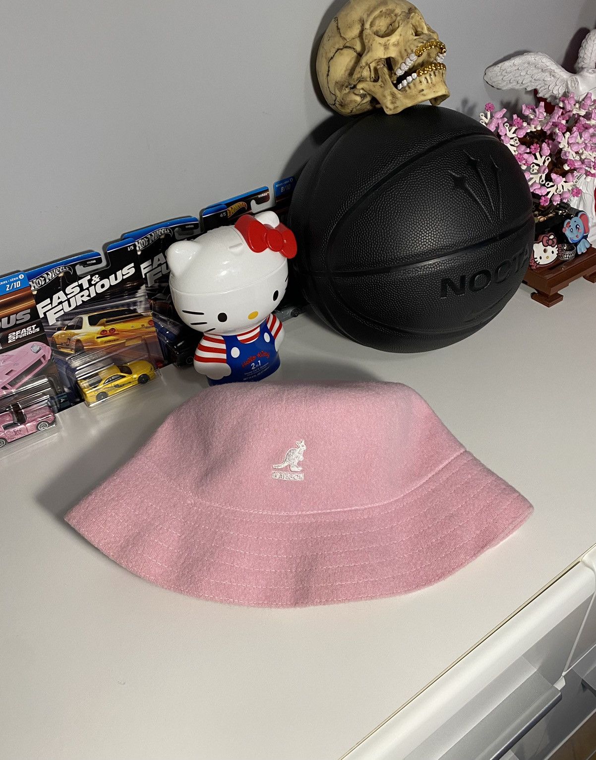 Vintage 00’s Y2K Kangol Wool Lahinch Pink size L Hat Cap