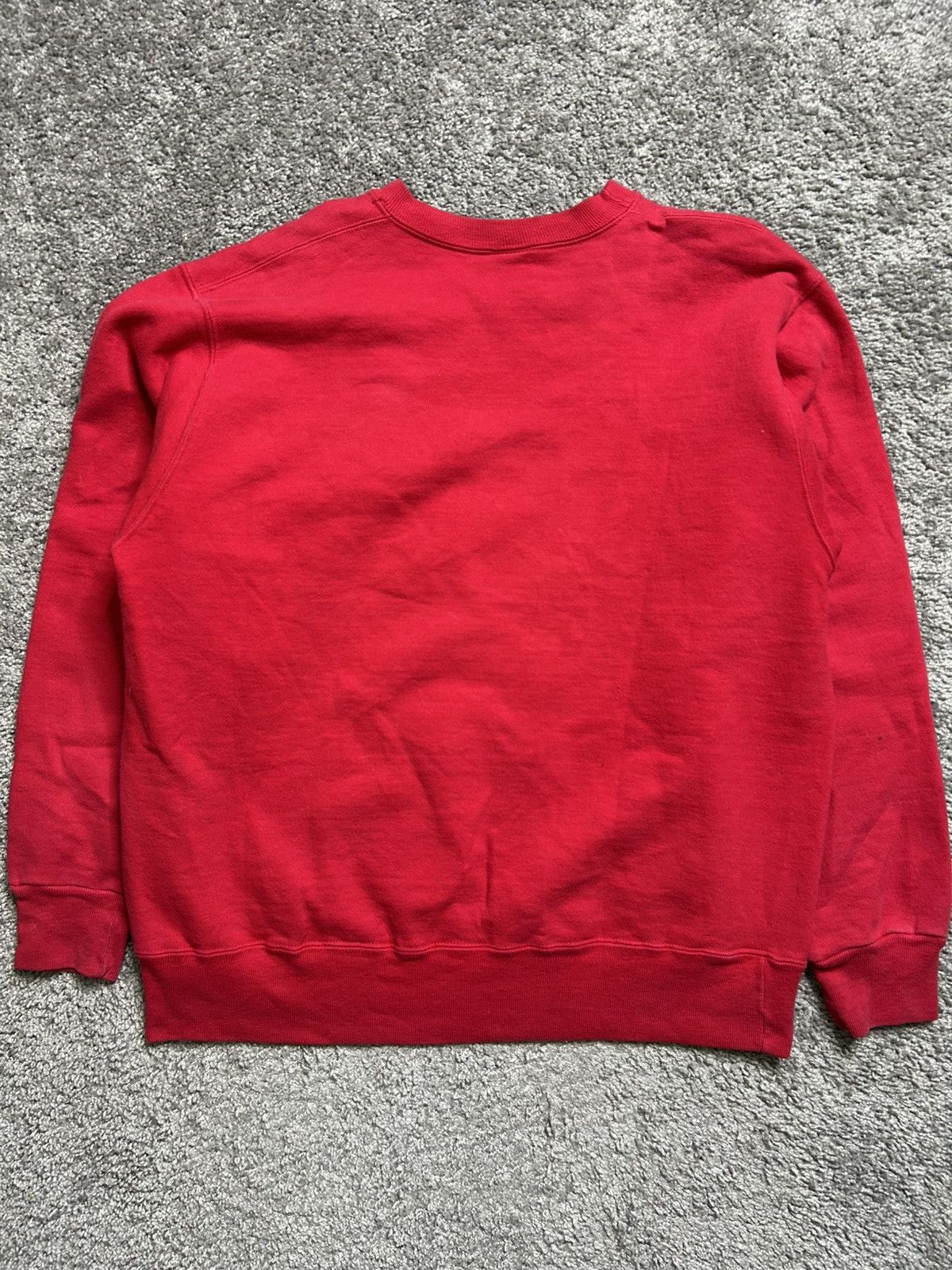Champion Vintage 90s Champion Sweatshirt Sound Mind Body Red USA Size US XL / EU 56 / 4 - 6 Thumbnail