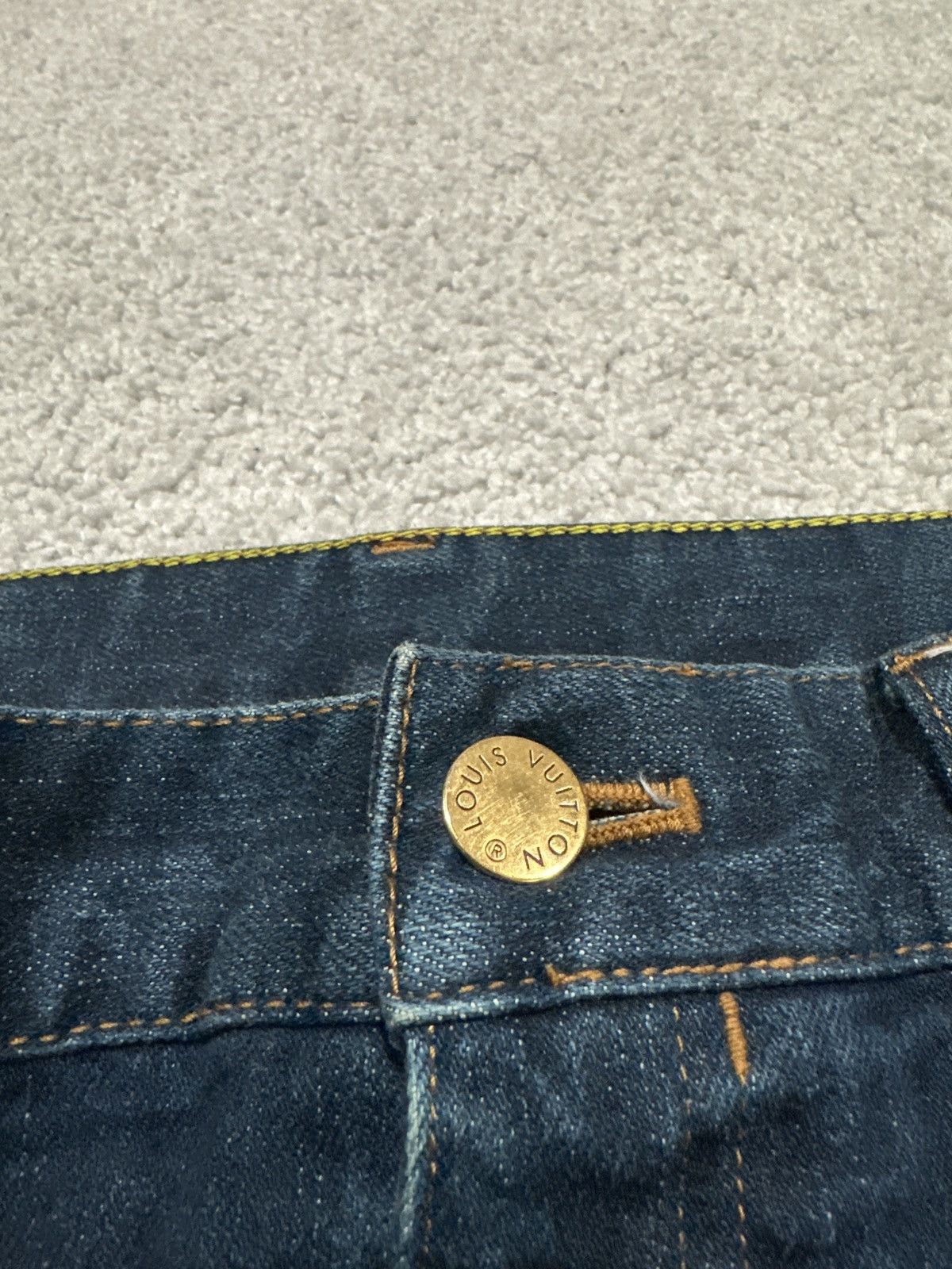 Louis Vuitton Louis Vuitton Blue Denim Jeans Size US 29 - 3 Thumbnail