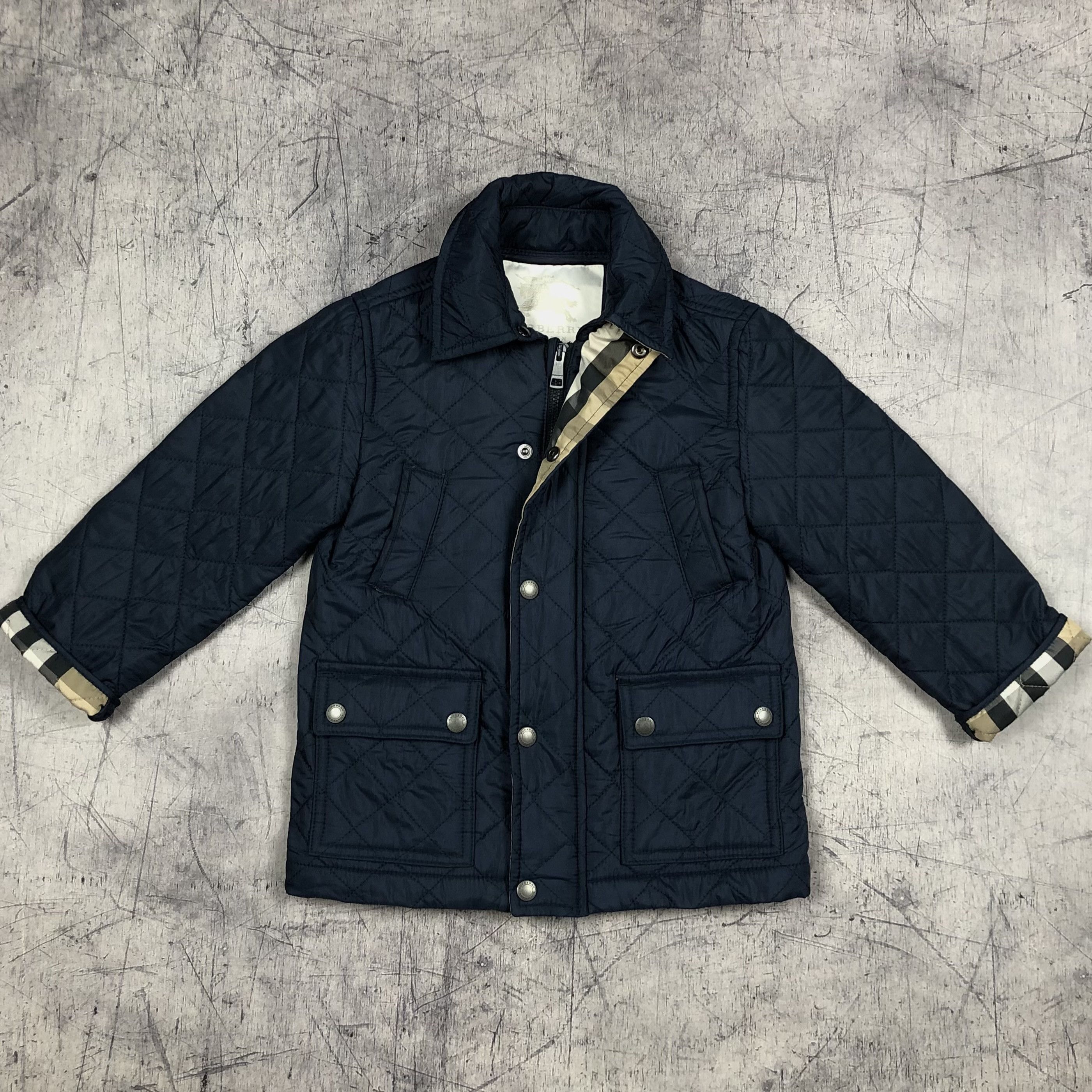 Burberry Burberry London Nova Check Quilted Liner Kids Jacket Size US XXS / EU 40 - 2 Thumbnail