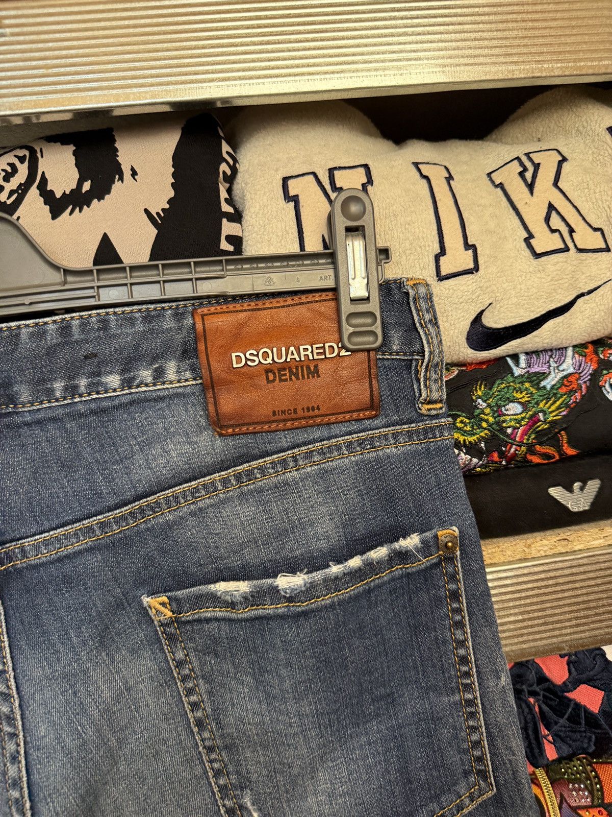 Other dsquared2 jeans men 50 distressed avant garde denim Size US 34 / EU 50 - 3 Thumbnail