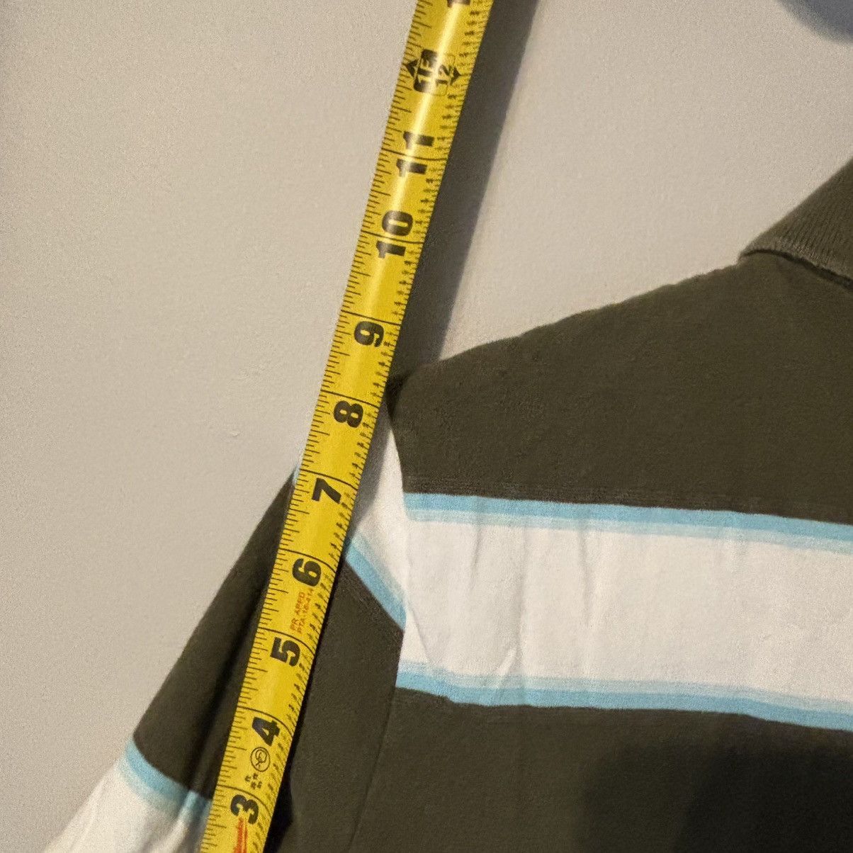 Hollister Y2K 2000s Hollister Striped Polo Preppy Skater Surfer Muscle Size US L / EU 52-54 / 3 - 7 Thumbnail