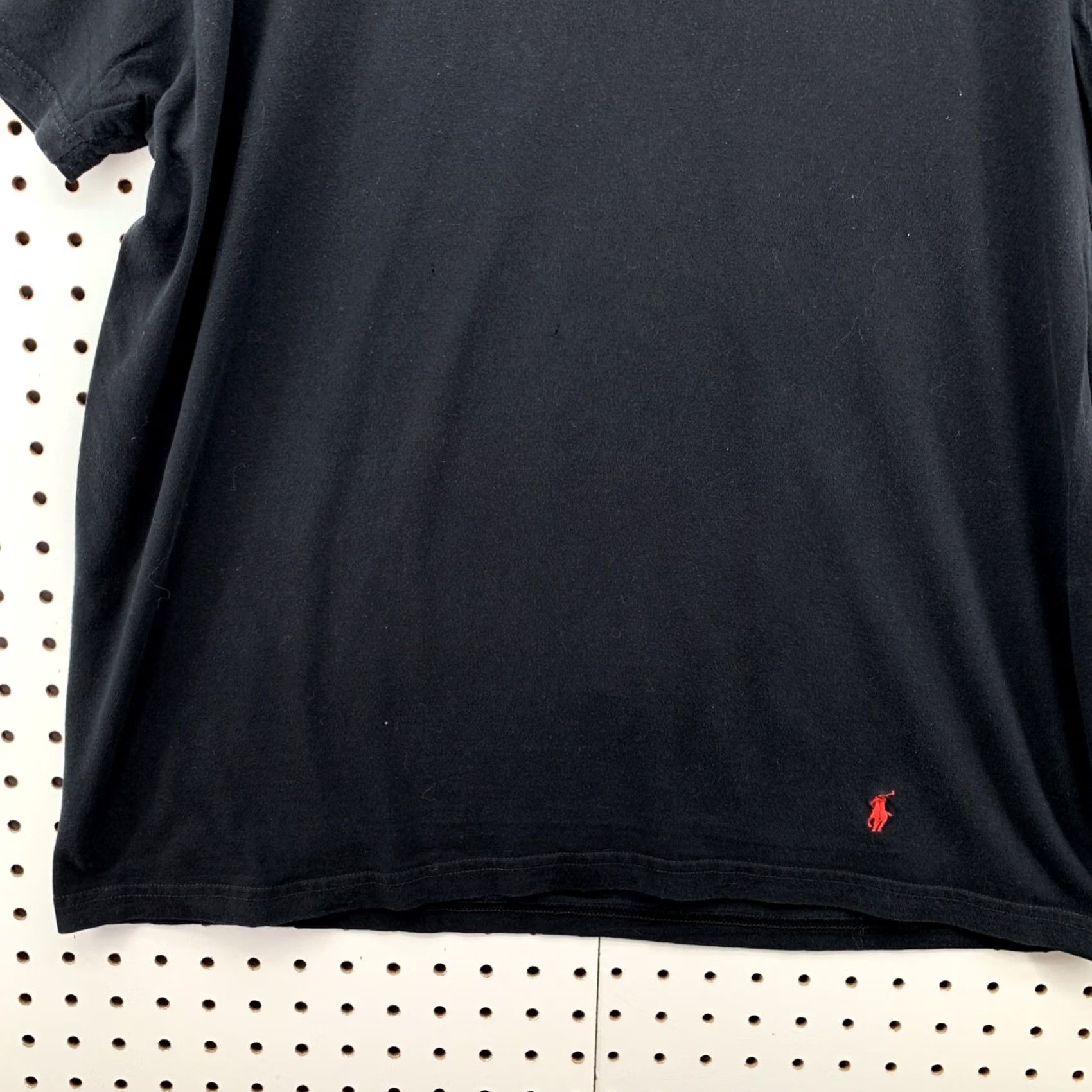 Polo Ralph Lauren Polo Ralph Lauren Black Shirt Mens Large Crew Neck Red Pony Casual Shirt Mens Large Black Polo Ralph Lauren Crew Neck T-Shirt Mens Size US L / EU 52-54 / 3 - 4 Thumbnail