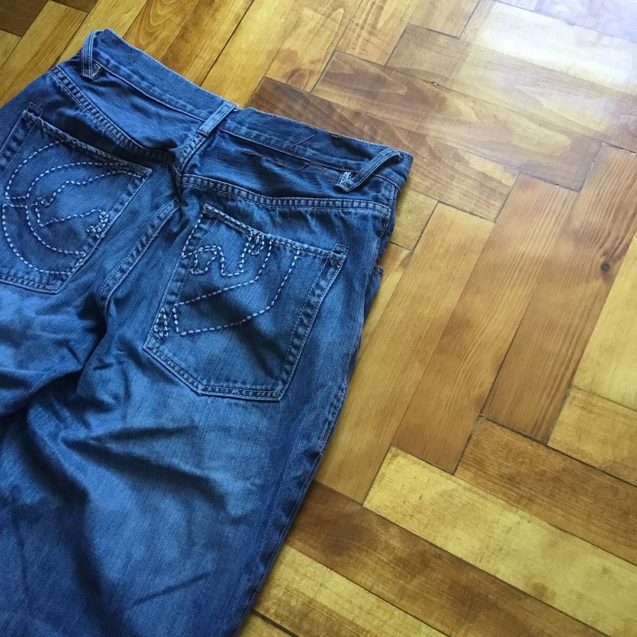 Ecko Unltd. × JNCO × Vintage Crazy Vintage Y2K Baggy Jeans Ecko JNCO Style Size US 34 / EU 50 - 9 Thumbnail