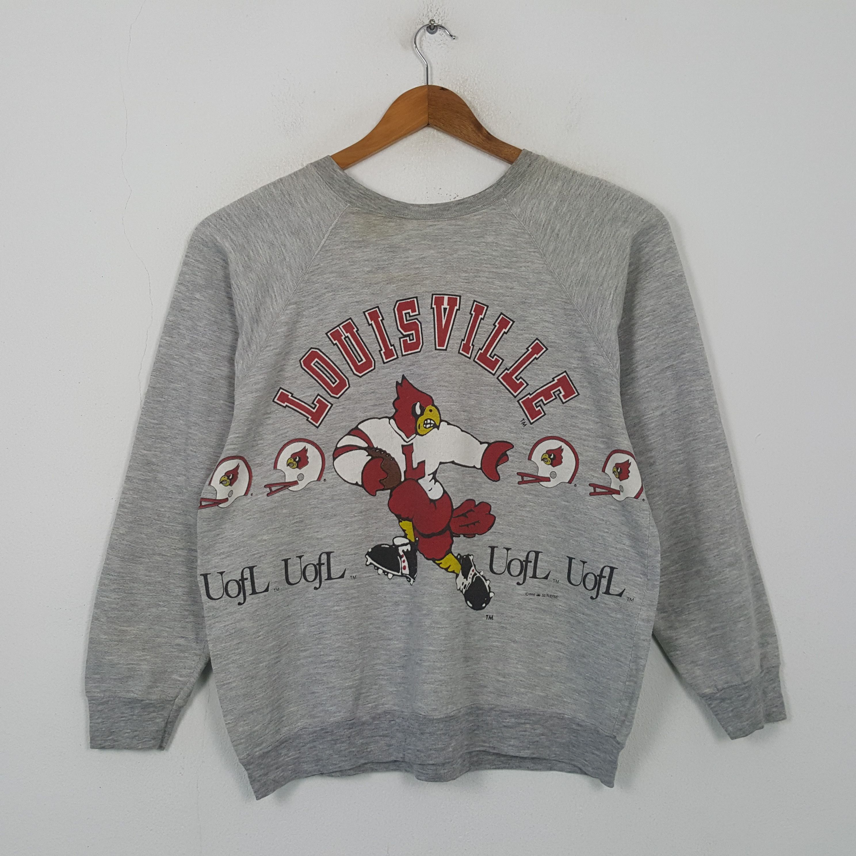 NFL Vintage Louis Ville NFL American Football Sweatshirt RR6 Size US M / EU 48-50 / 2 - 3 Thumbnail