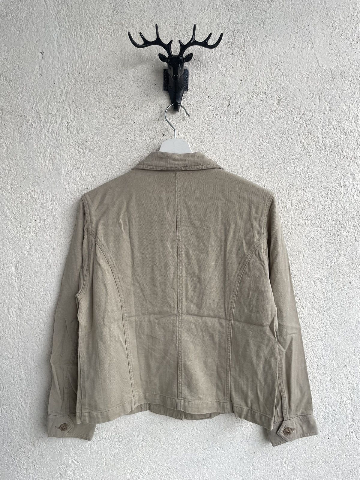 Hysteric Glamour Vintage MCM Beige Embroidered Logo Maison Hysteric Japan Y2K Size L / US 10 / IT 46 - 9 Thumbnail