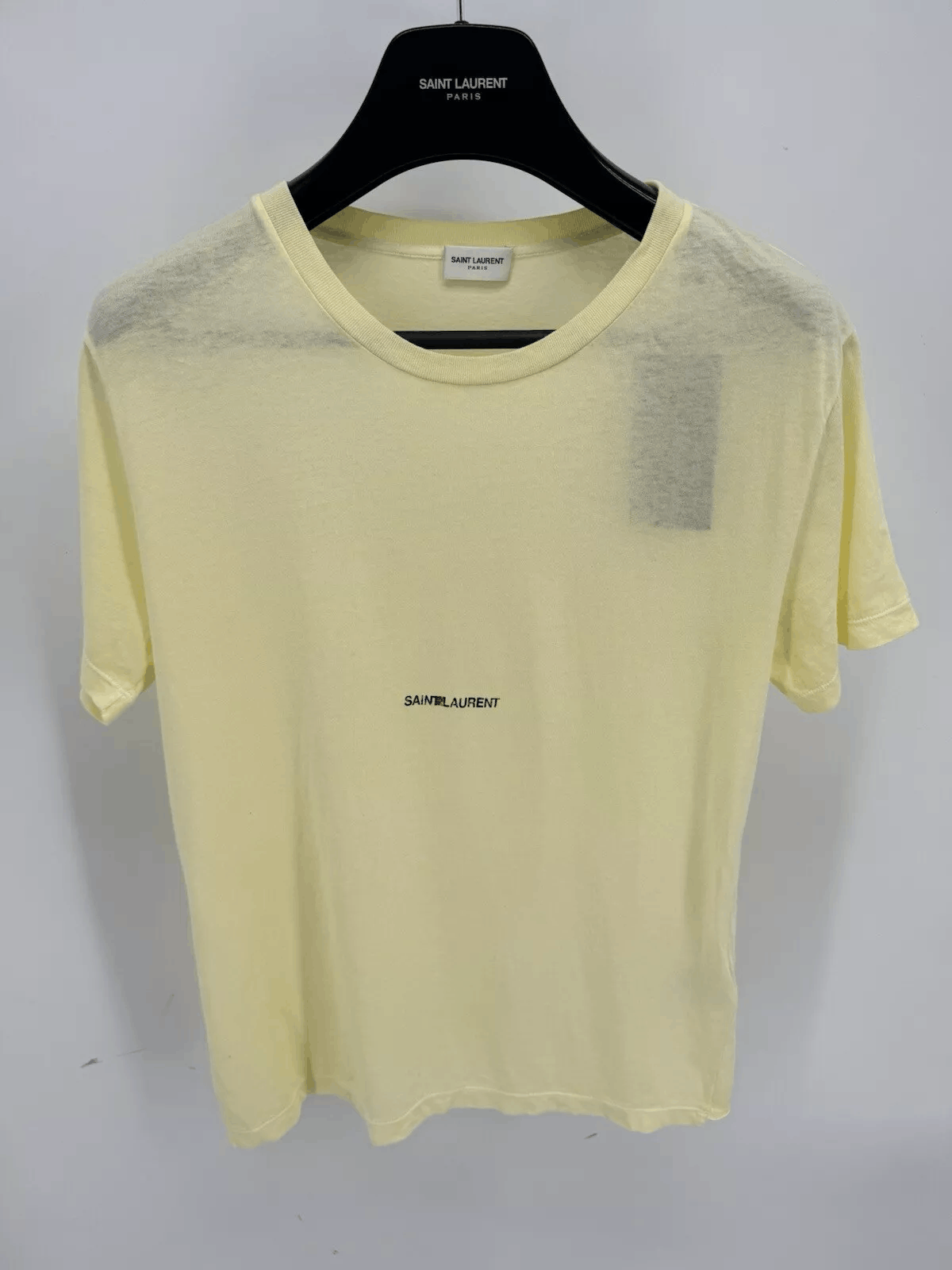 Yves Saint Laurent Saint Laurent Logo T Shirt S SMALL Size US S / EU 44-46 / 1 - 1 Thumbnail