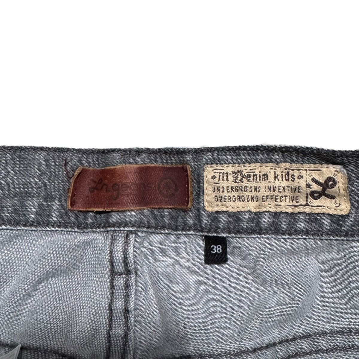 LRG LRG Gray Light Wash Cotton Jeans Men’s 35x31 Size US 35 - 6 Thumbnail