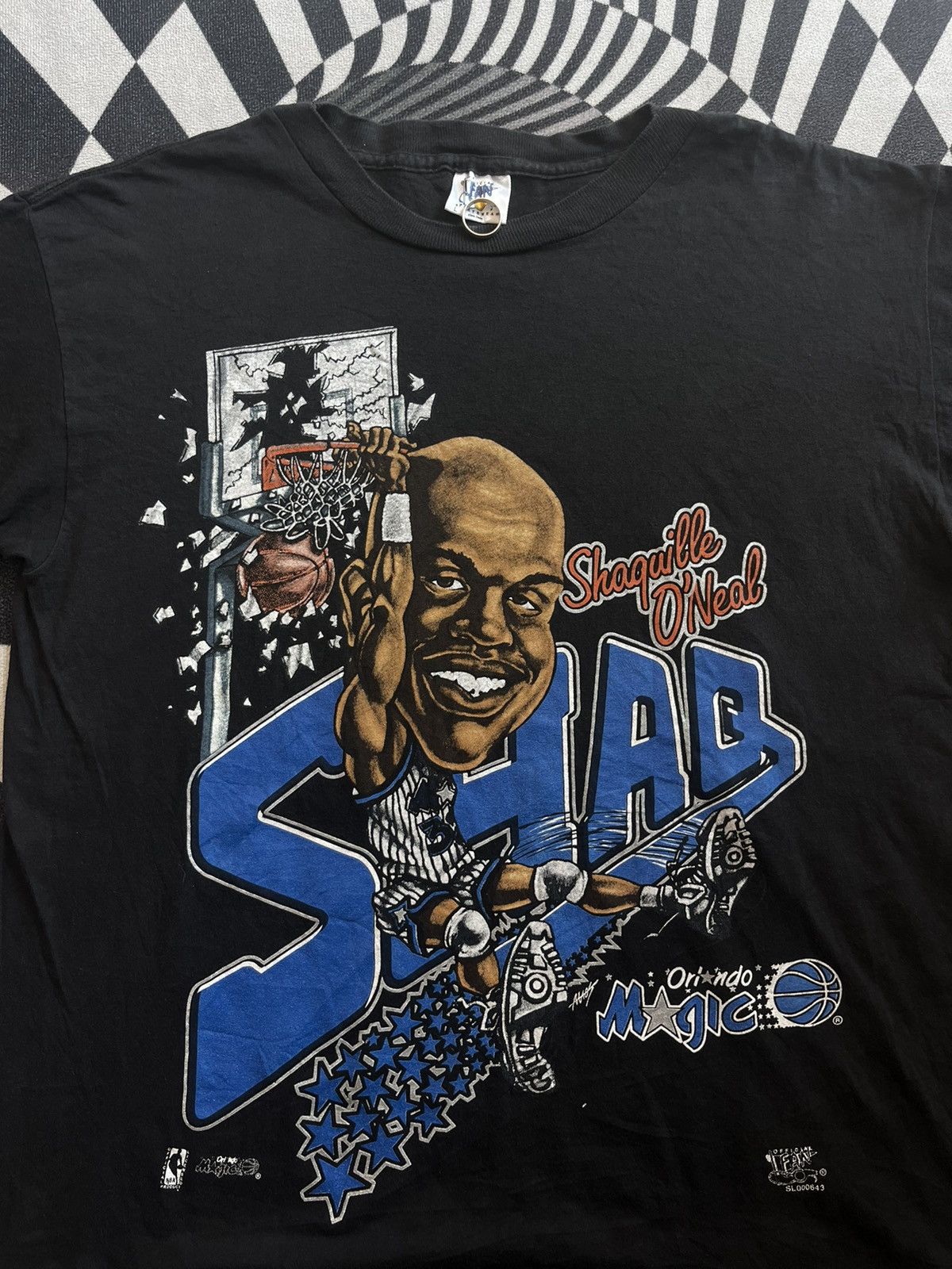 NBA Vintage SHAQ O’Neal Orlando Magic NBA 90’s Tshirt Size US L / EU 52-54 / 3 - 5 Thumbnail
