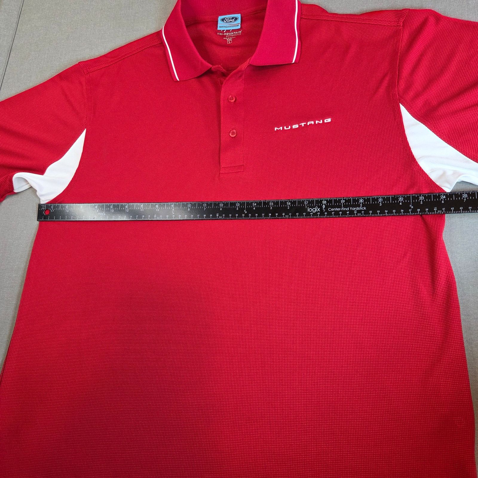 Ford Ford Mustang Tri-Mountain Polo L Size US L / EU 52-54 / 3 - 9 Thumbnail