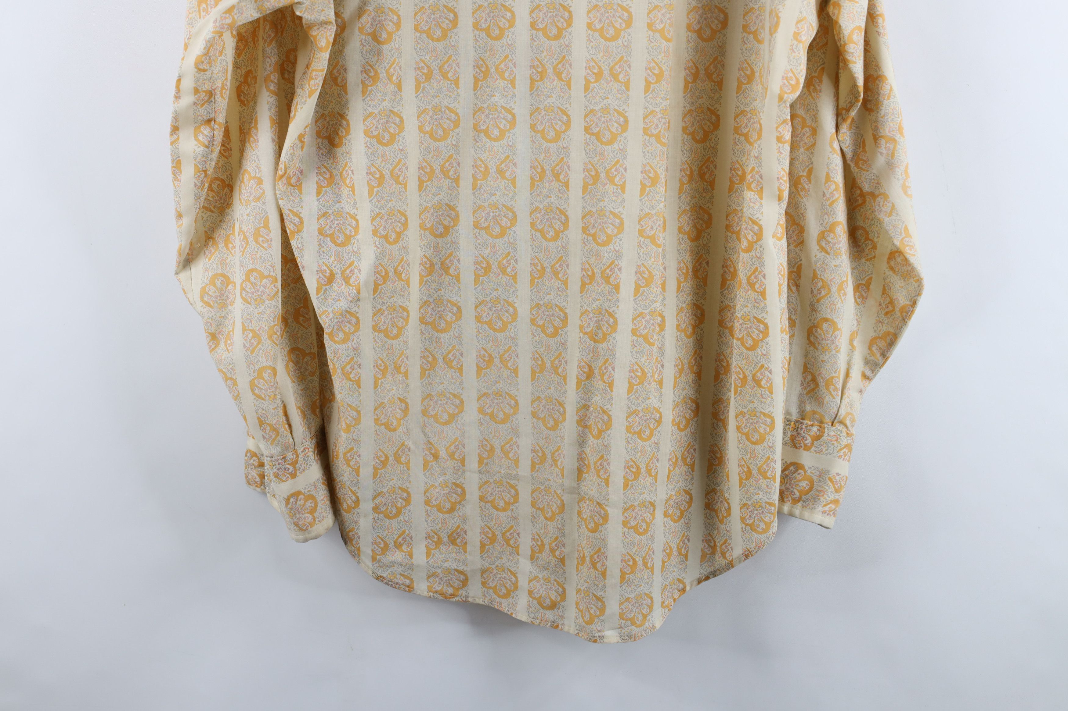 Vintage Vintage 70s Mid Century Modern MCM Collared Button Shirt USA Size US M / EU 48-50 / 2 - 11 Thumbnail
