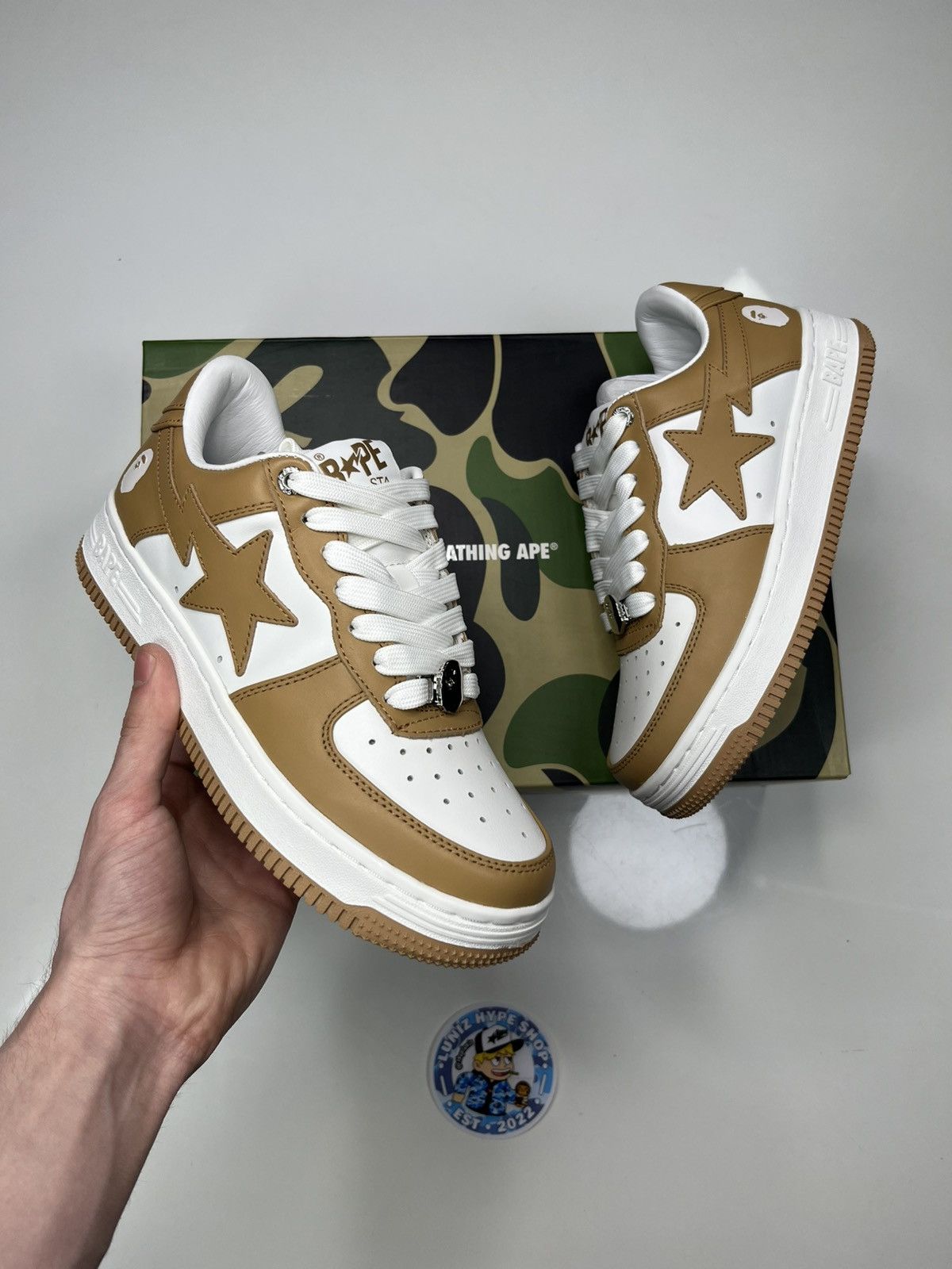 Bape BAPE STA #4 M1 ‘Beige’ Size US 5 / EU 37 - 13 Thumbnail