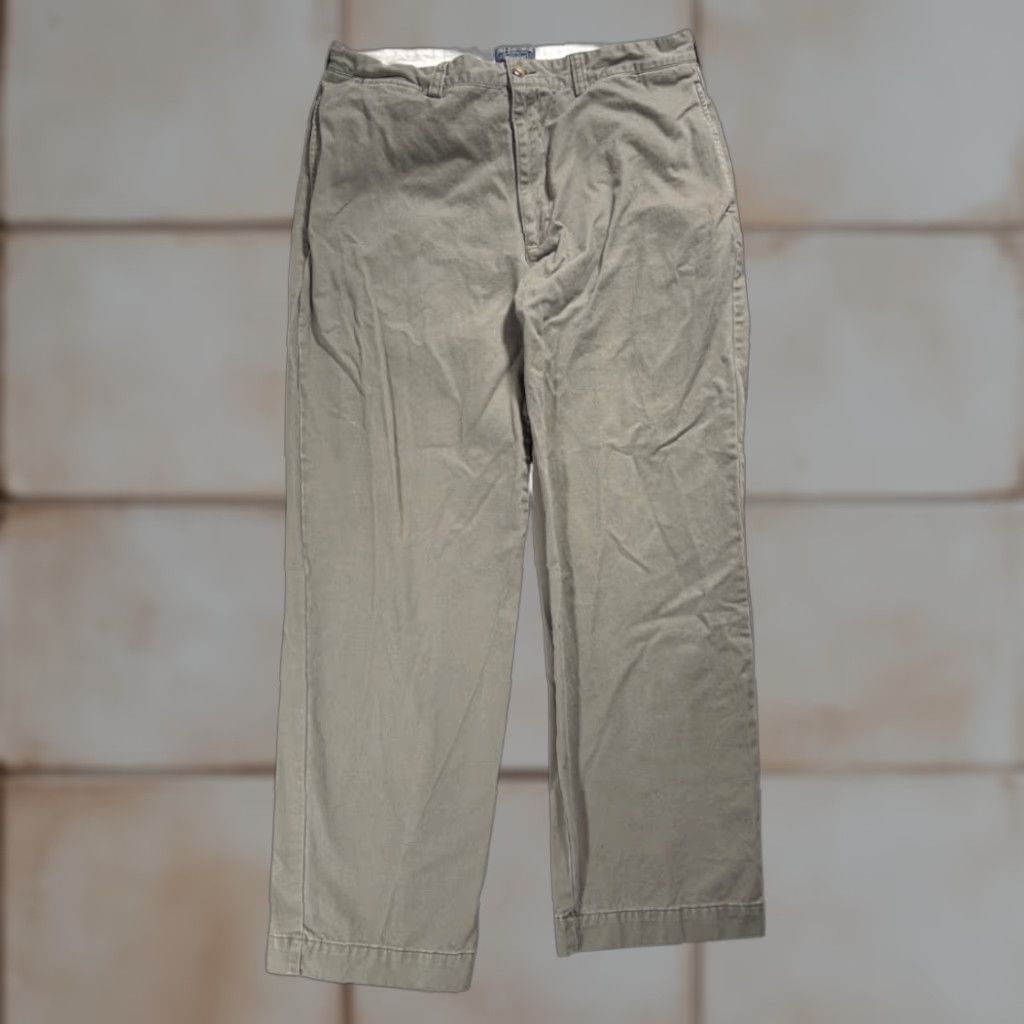 Polo Ralph Lauren Polo Jeans Co Pants Mens 34x30 Green Polo Jeans Co Pants Chino Military Straight Y2K Size US S / EU 44-46 / 1 - 1 Thumbnail