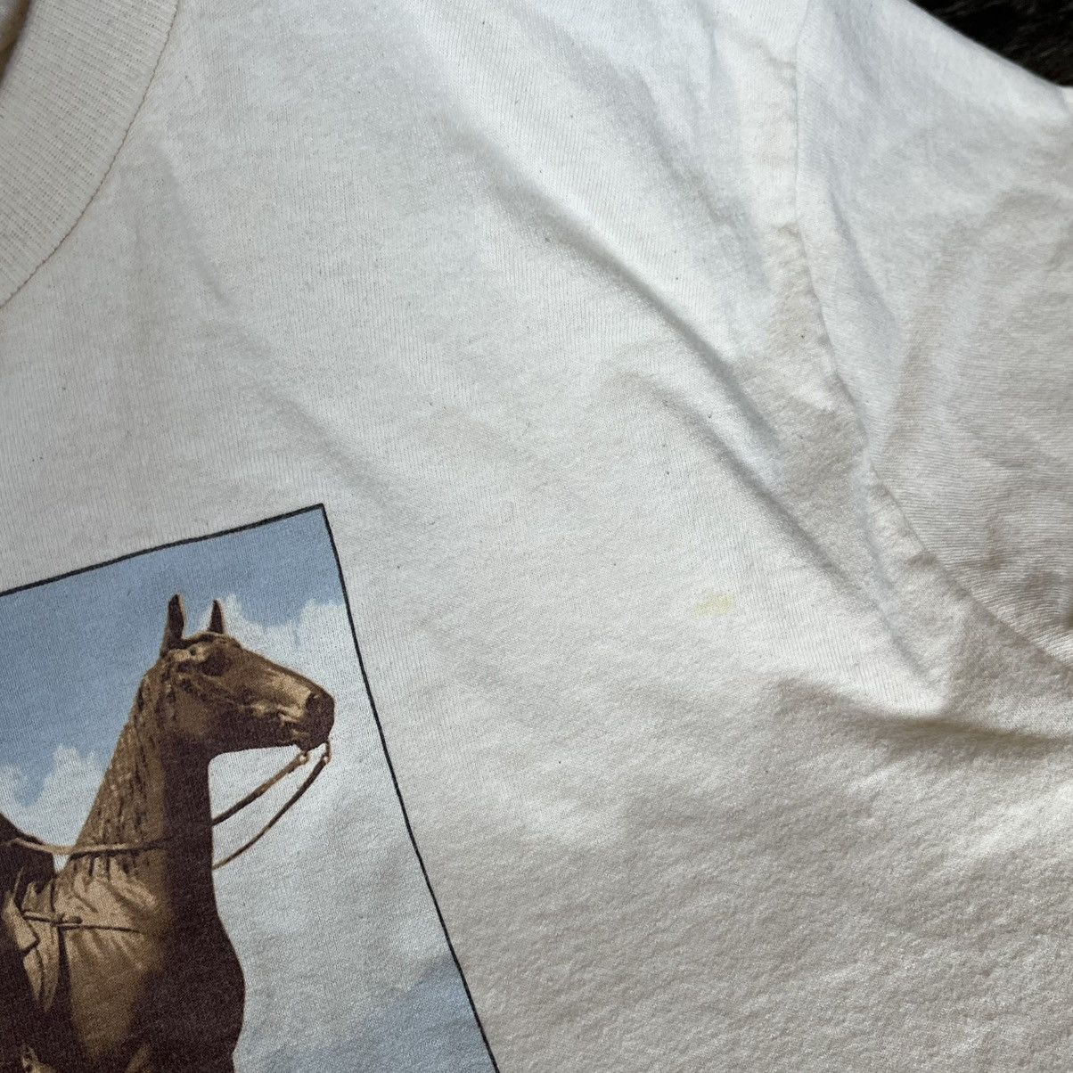 Vintage Vintage 90s Civil War Stonewall Jackson Statue Logo T Shirt Size US L / EU 52-54 / 3 - 8 Thumbnail