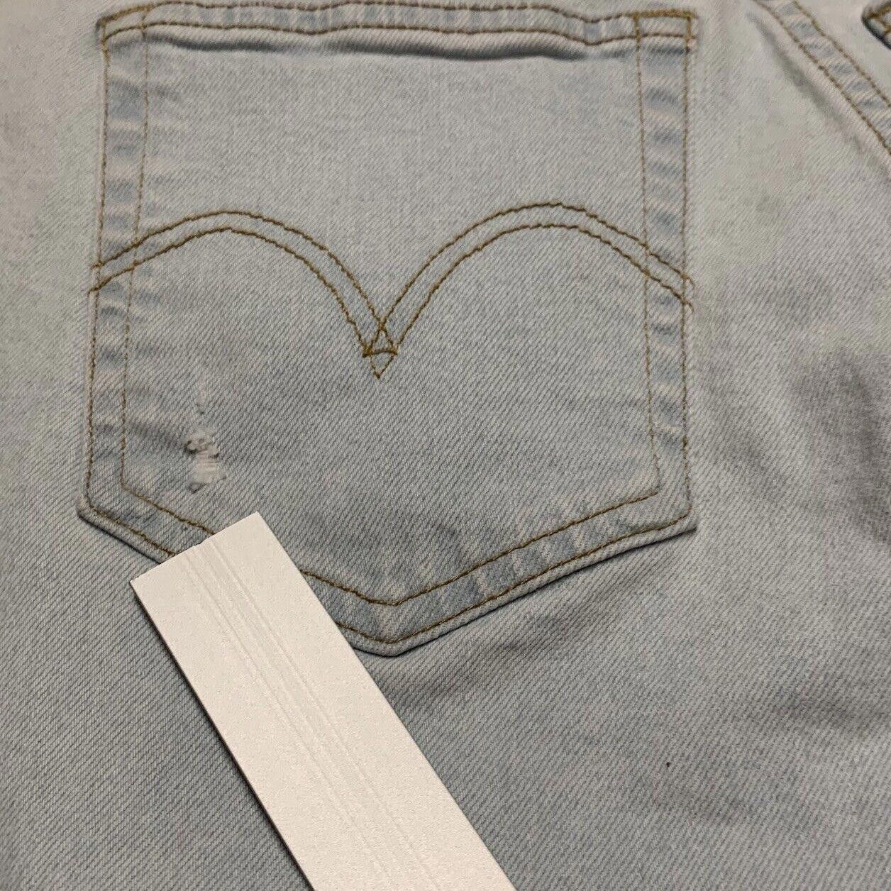 Levi's Levi's Jeans Women's 30x27 light Blue Taper Ribcage Size 30" / US 8 / IT 44 - 4 Thumbnail