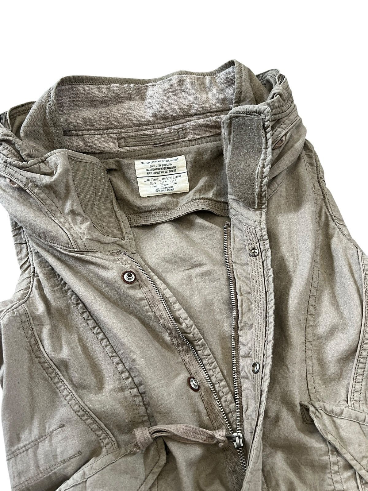 GOA 1990s GOA Bono Hooded Vest Size US S / EU 44-46 / 1 - 9 Thumbnail