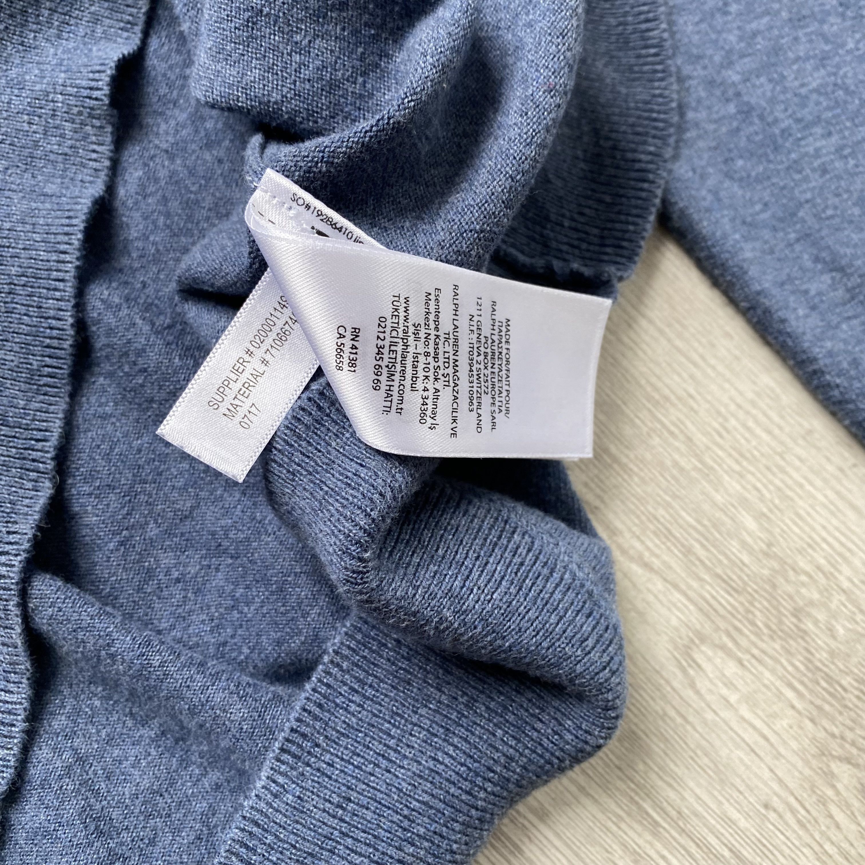 Polo Ralph Lauren Polo Ralph Lauren Vintage 1\4 Quarter Zip Light Sweater Size US XXL / EU 58 / 5 - 9 Thumbnail