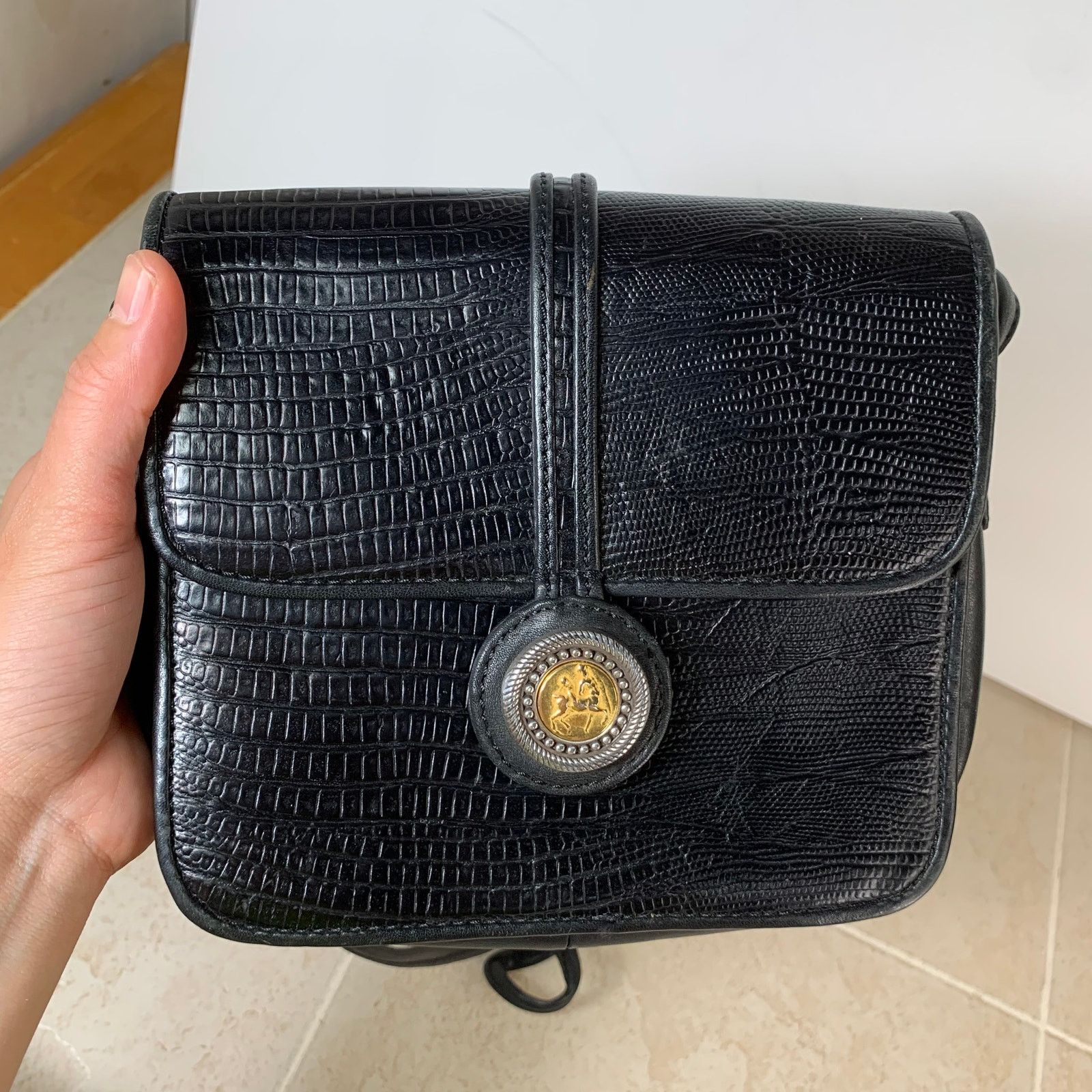 Brighton One World by Brighton Croc Embossed Crossbody Bag Size ONE SIZE - 7 Thumbnail