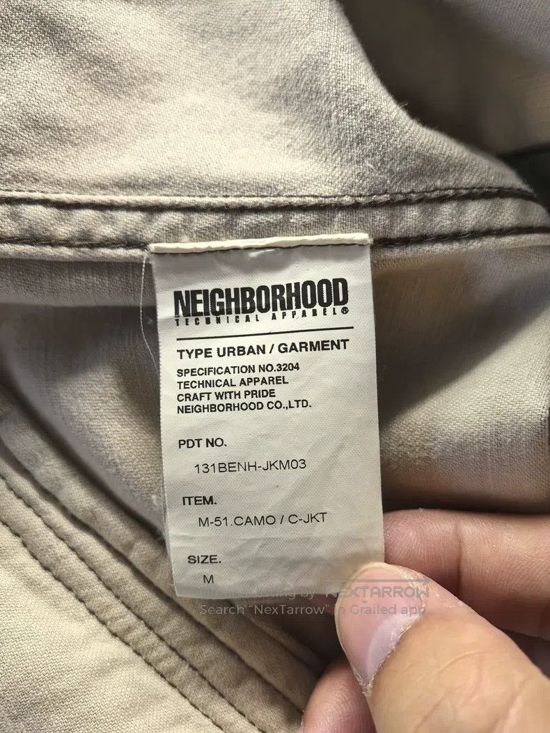Neighborhood Neighborhood Embroidered Camouflage Windbreaker Jacket Size US M / EU 48-50 / 2 - 4 Thumbnail