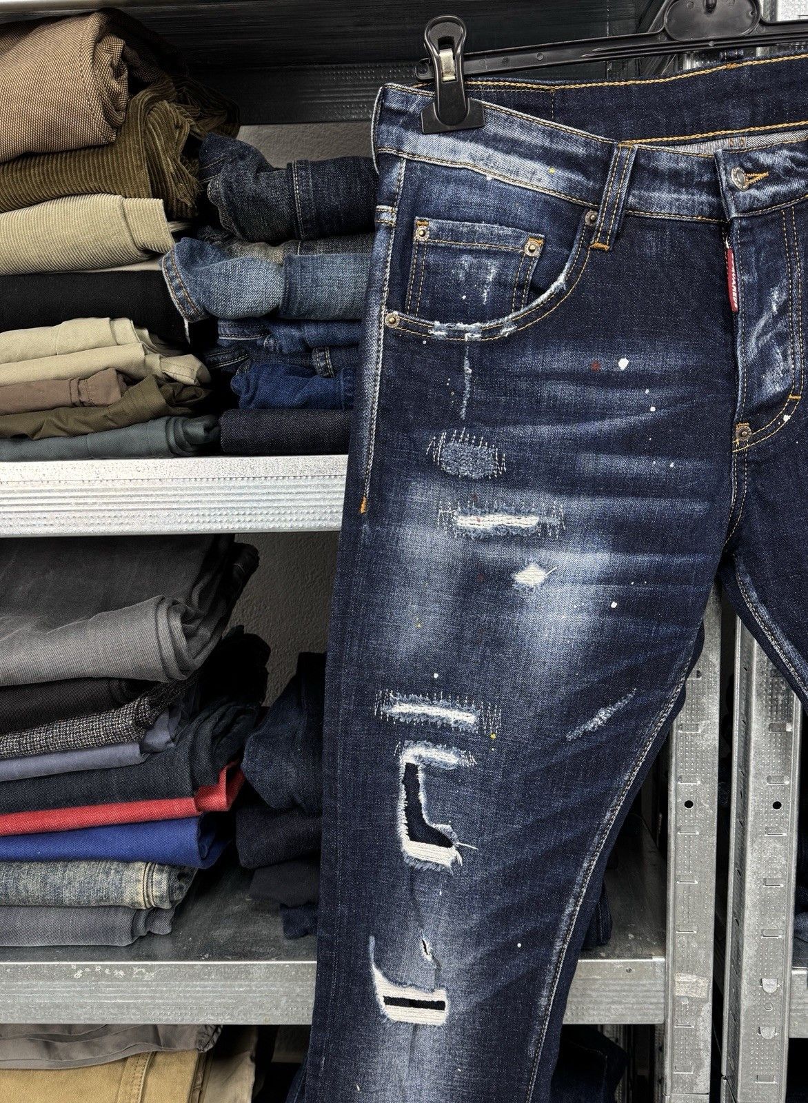 Dsquared2 Dsquared2 Skinny Dan Jean Distressed Jeans Size 46 Size US 30 / EU 46 - 3 Thumbnail