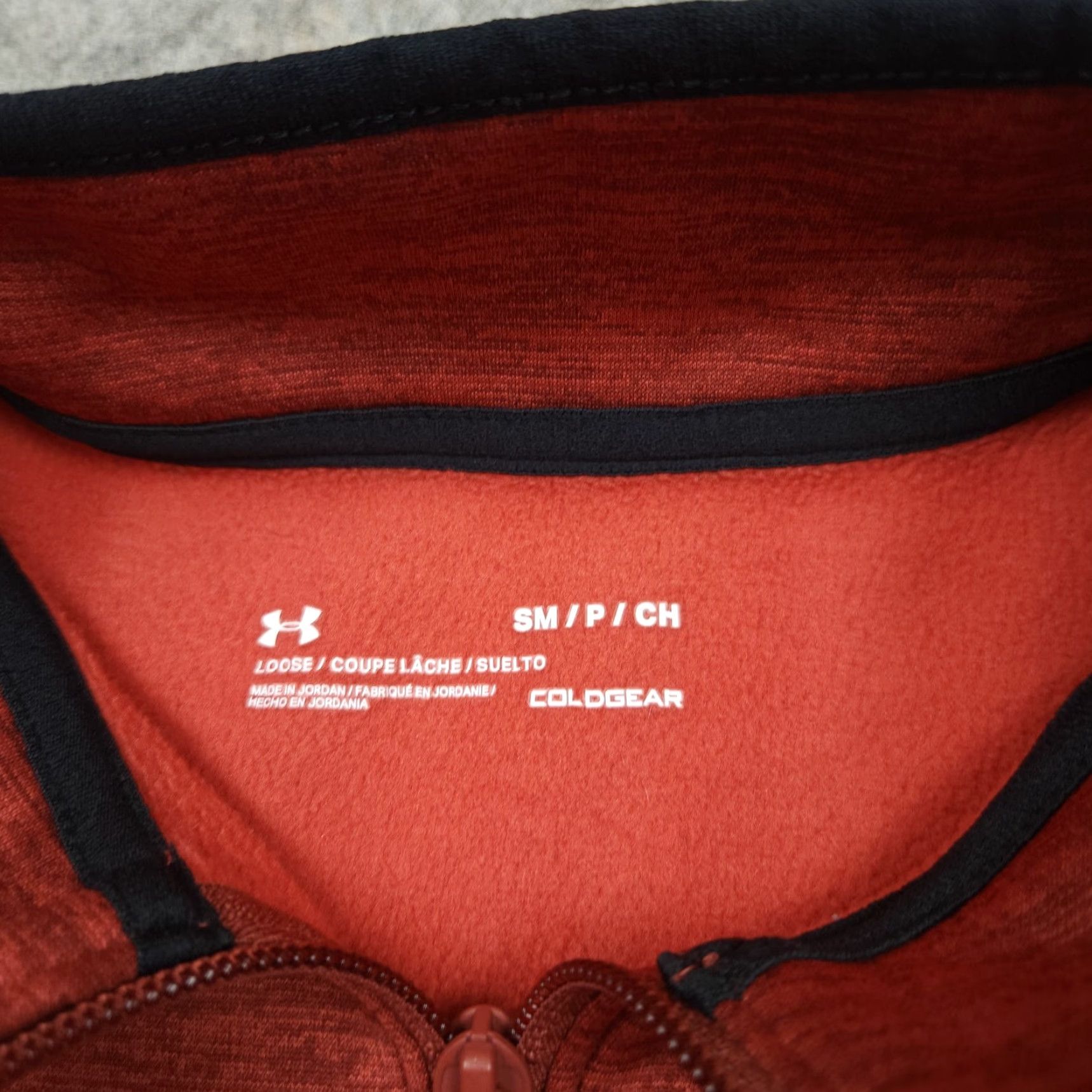 Under Armour Under Armour 1/4 Zip Sweater Mens Small Red Logo Pullover Cold Gear Casual Size US S / EU 44-46 / 1 - 3 Thumbnail