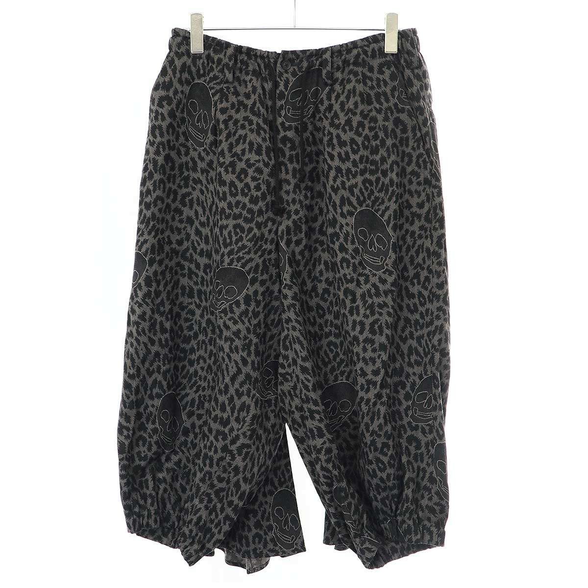 BLACK Scandal Yohji Yamamoto 19SS Skull Crow Pants