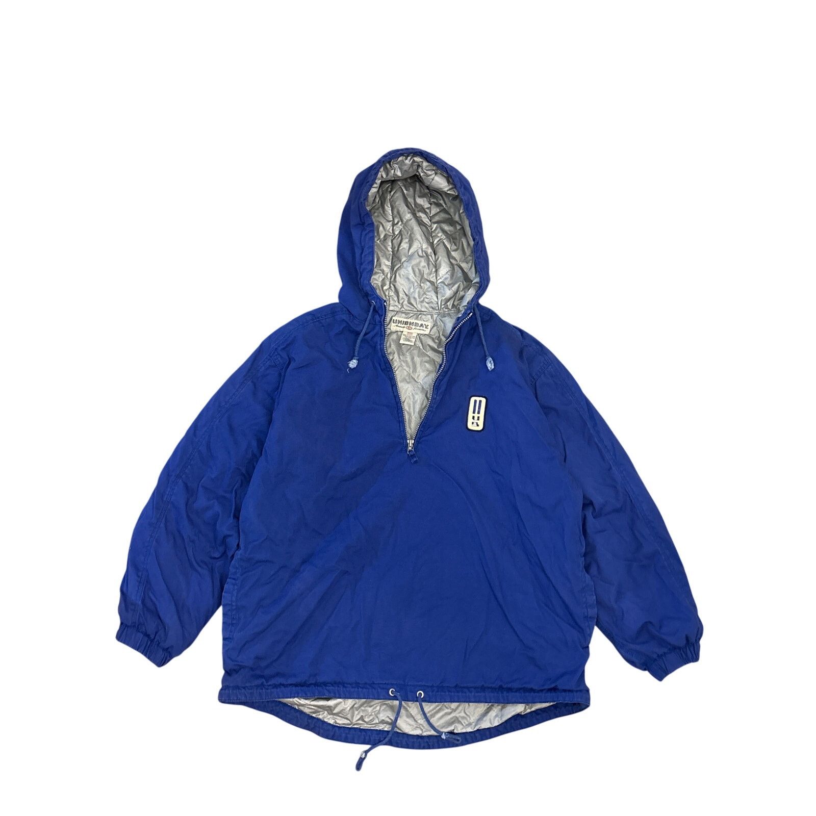 UNIONBAY Vintage Y2K Union Bay UB X-code 1/2 zip puffer rubber logo M Size US M / EU 48-50 / 2 - 3 Thumbnail