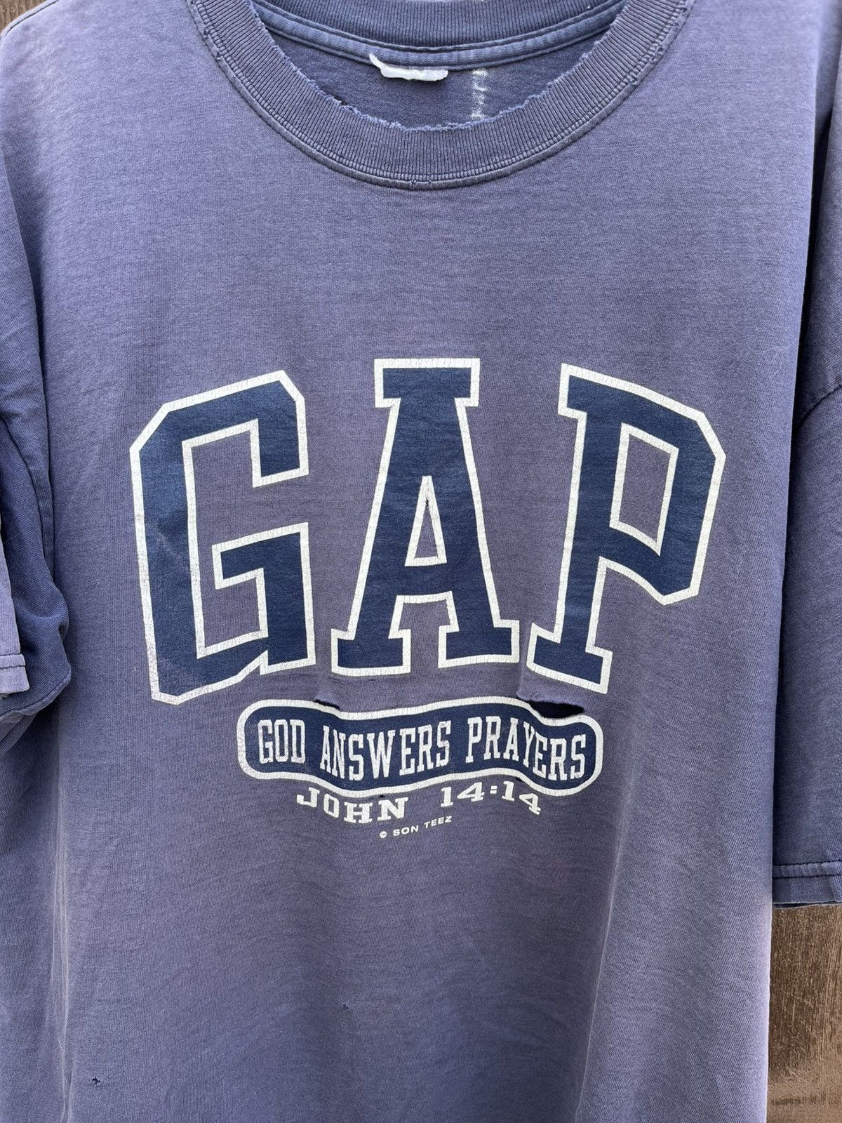 Vintage vintage GAP god answers prayers tee Size US XL / EU 56 / 4 - 2 Thumbnail