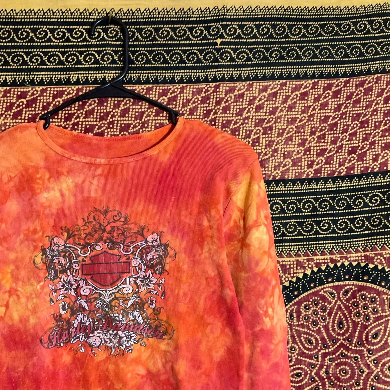 Harley Davidson Harley Davidson Vintage Tie Dye Shirt Size M / US 6-8 / IT 42-44 - 4 Thumbnail
