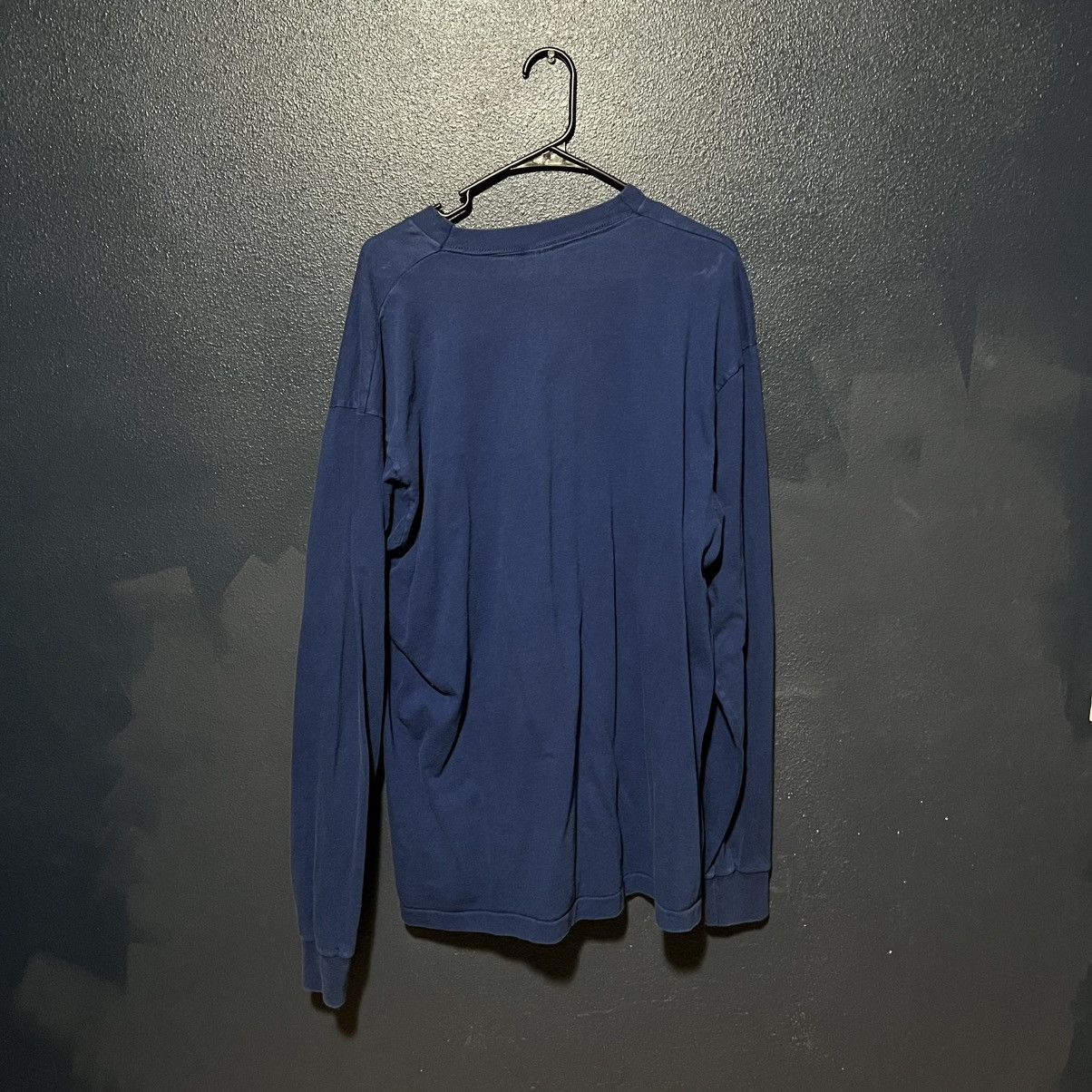 Fruit Of The Loom × Vintage Vintage Blue long sleeve Size US XL / EU 56 / 4 - 3 Thumbnail