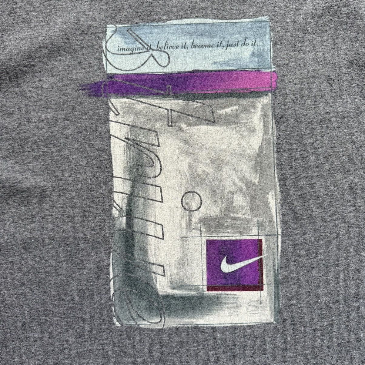 Nike × Vintage Vintage 90s Nike Strive T-Shirt Size US M / EU 48-50 / 2 - 5 Thumbnail