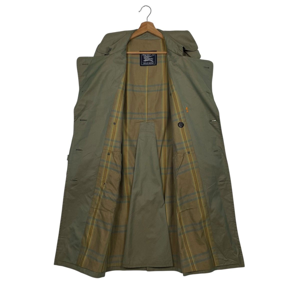 Burberry Burberrys Nova Check Double Breasted Trenchcoat Size US S / EU 44-46 / 1 - 12 Thumbnail