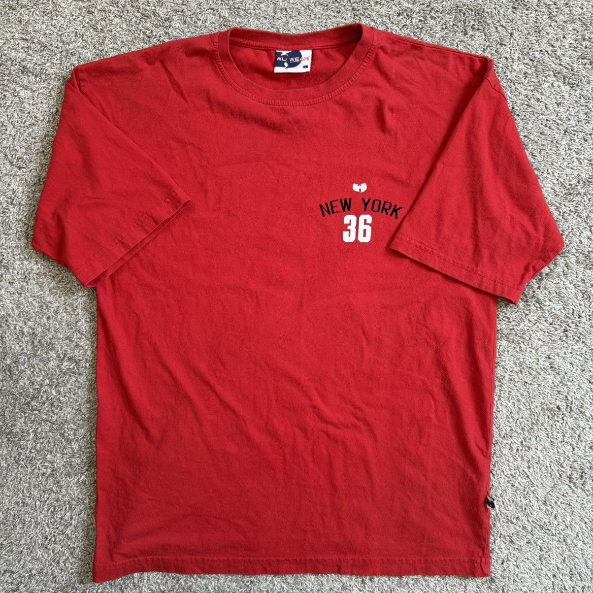Wu-Tang Clan 🔴Wu-Wear Shirt Size Large Red Wu-Tang Rza Raekwon Size US L / EU 52-54 / 3 - 1 Thumbnail