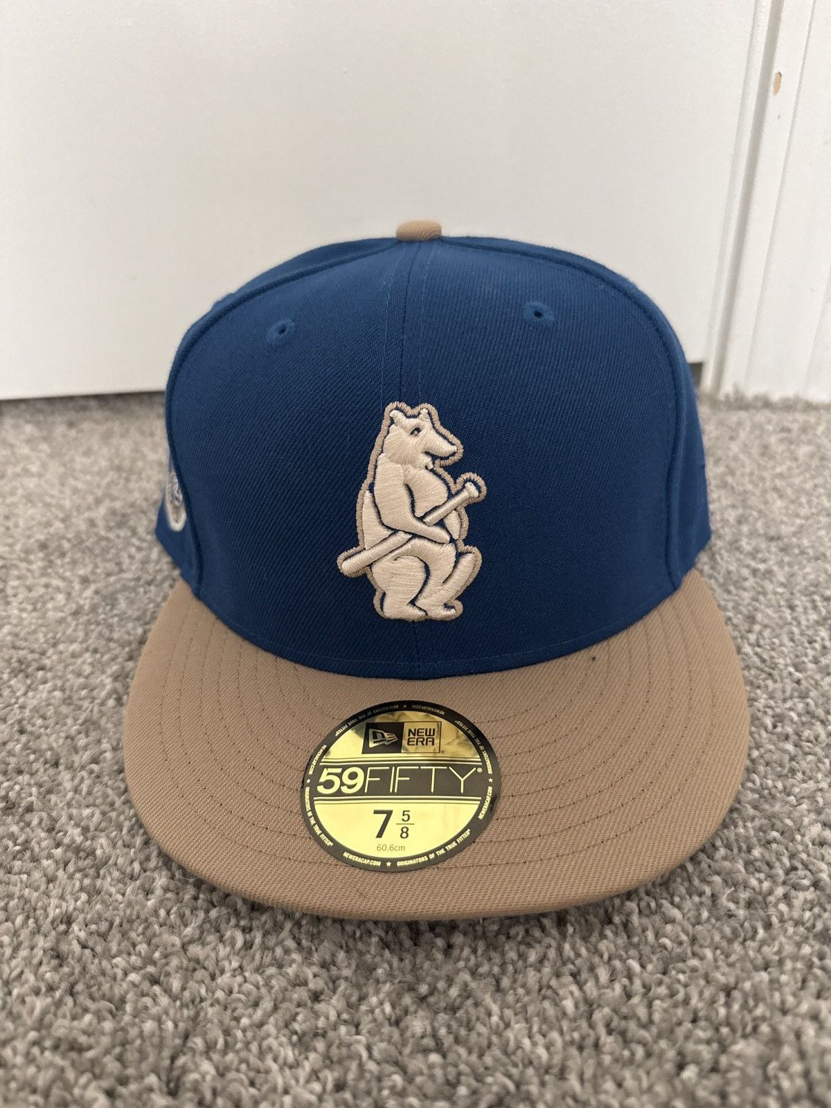 New Era Chicago Cubs Fitted Hat Size ONE SIZE - 1 Thumbnail