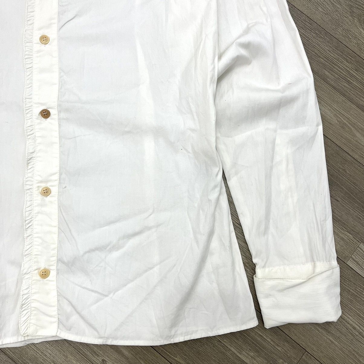 Prada 🇮🇹 Vintage Miu Miu White Button Up Shirt Size M / US 6-8 / IT 42-44 - 7 Thumbnail