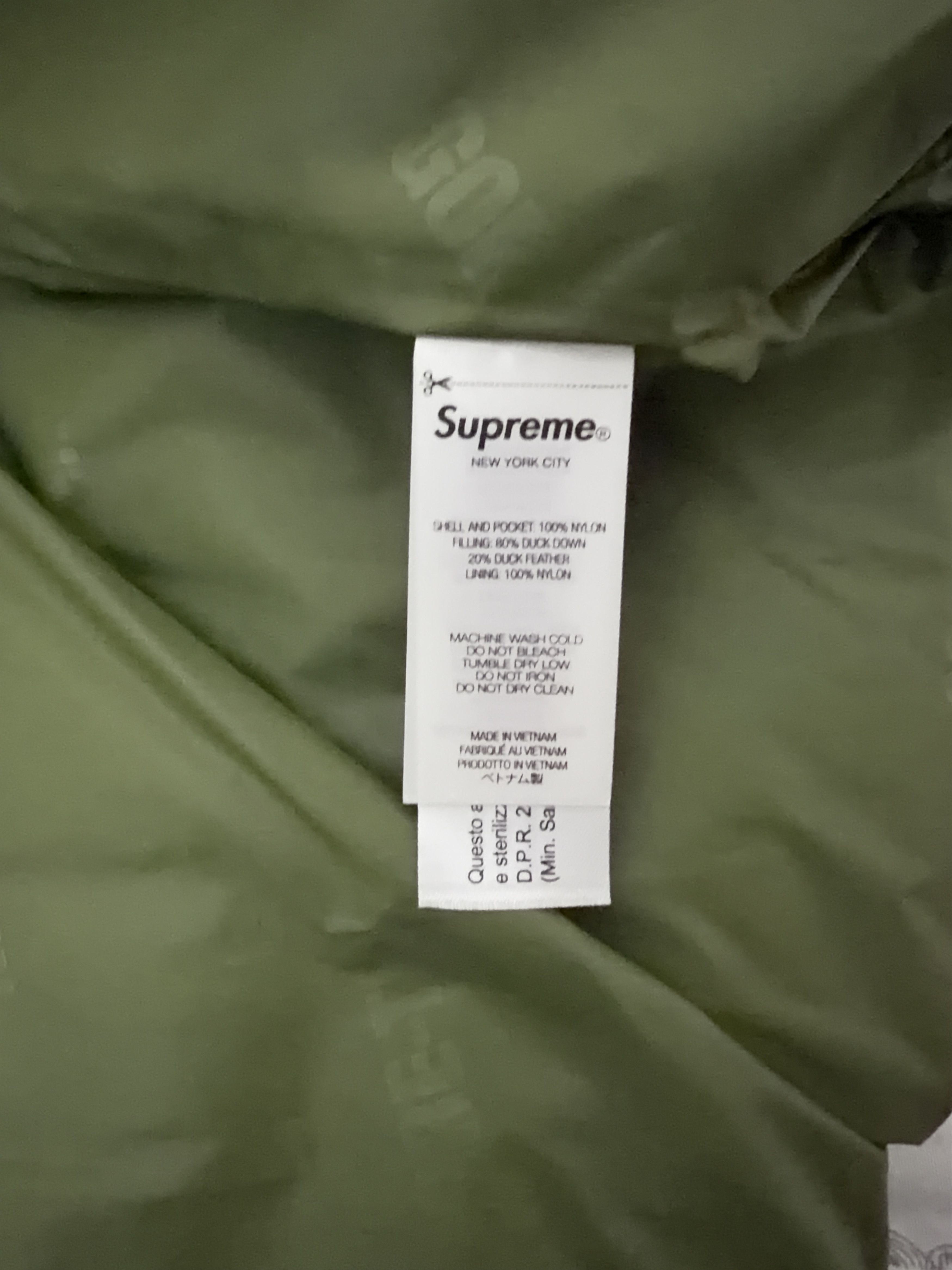 Supreme SUPREME DOWN JACKET COAT gtx Size ONE SIZE - 6 Thumbnail