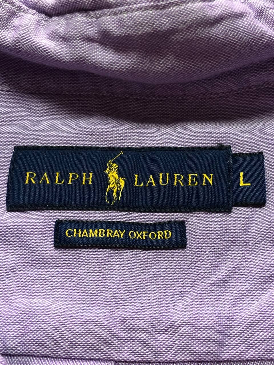 Polo Ralph Lauren Vintage Polo Ralph Lauren Chambray Oxford Fit Size L Size US L / EU 52-54 / 3 - 2 Thumbnail
