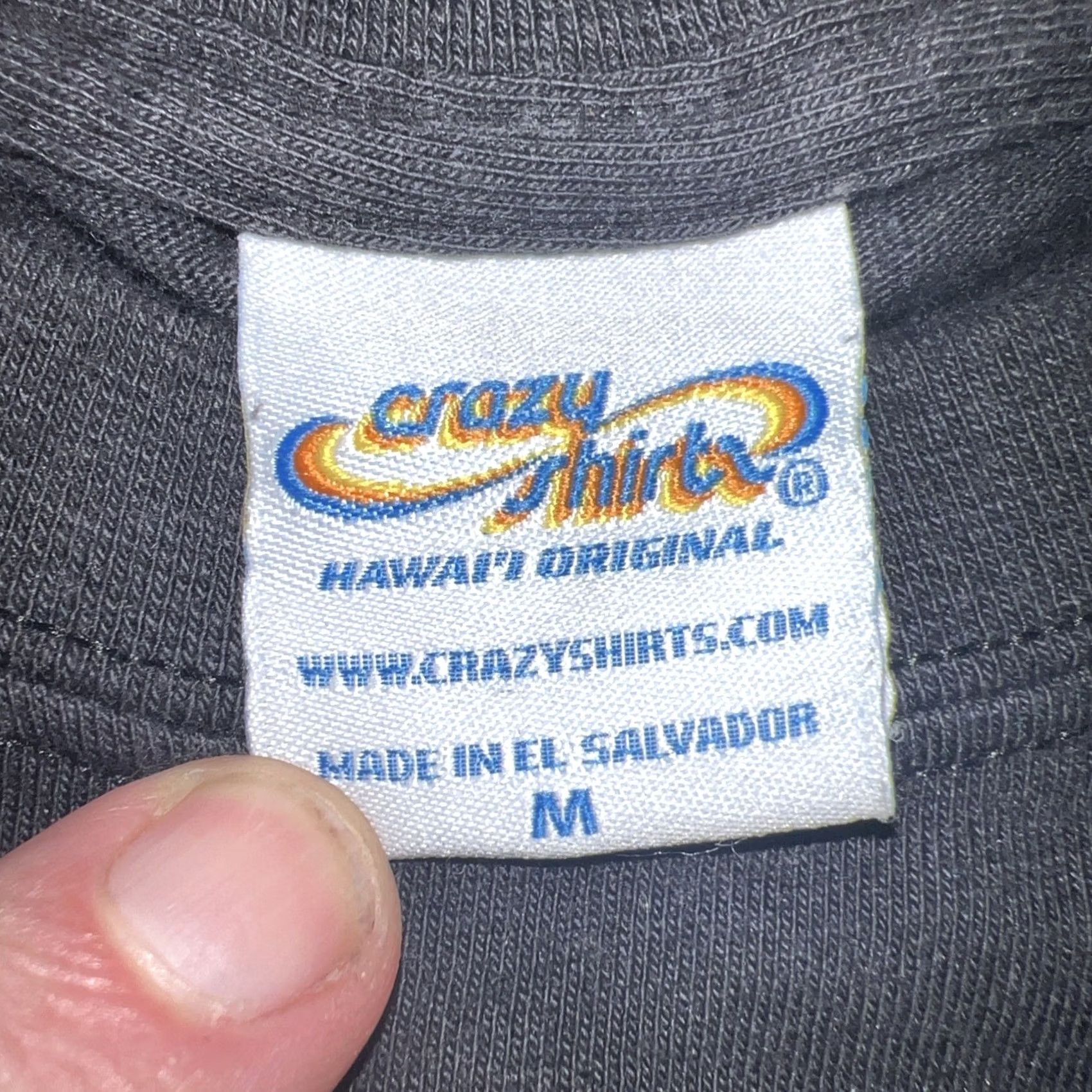 Vintage Crazy Shirts Waikiki Brewing Company Honolulu Hawaii Drinking Shirt Black Cotton Crew Neck Short Sleeve M Surfer Logo Tee Mens Size US M / EU 48-50 / 2 - 6 Thumbnail