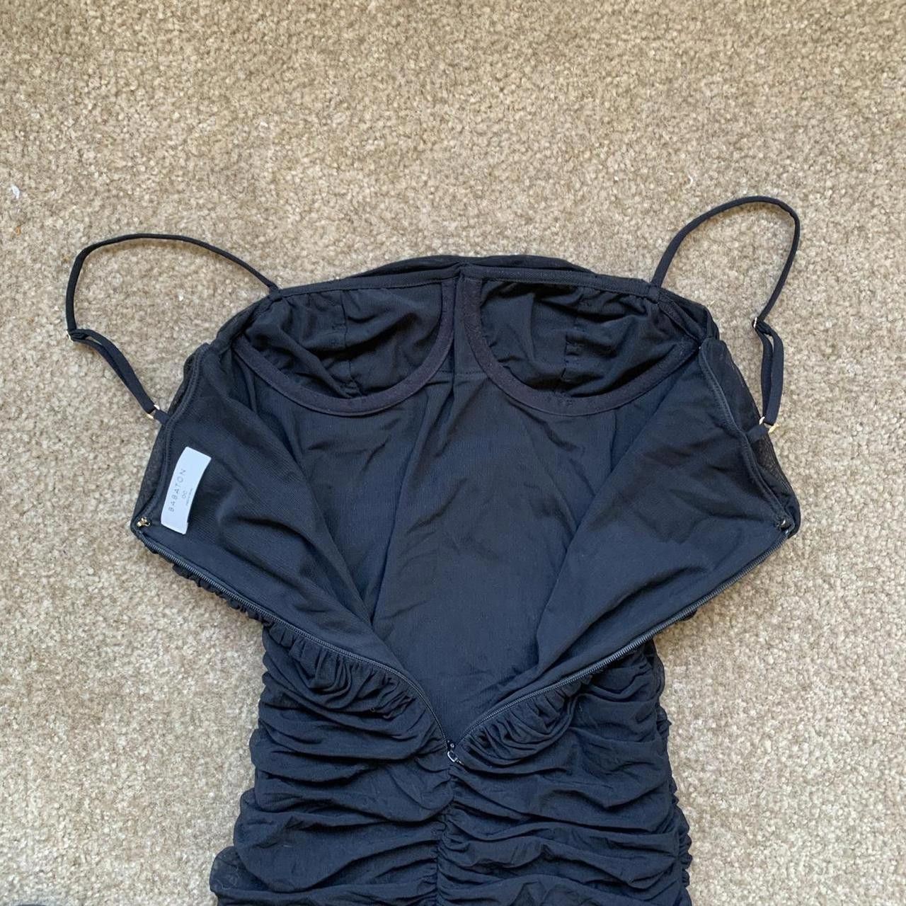 Designer Babaton Luxor Black Semi Sheer Size XS / US 0-2 / IT 36-38 - 5 Thumbnail